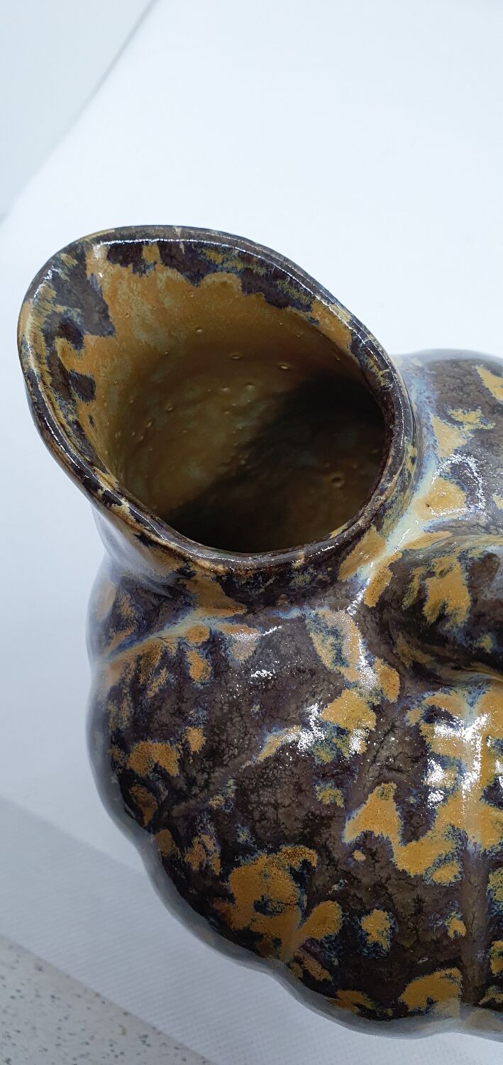 Ceramic Pumpkin Pitcher