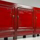 Chinese sideboard red