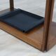 Angelo Mangiarotti for Molteni 4D Series solid wood Bar Cart 1970s