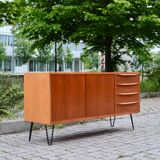 MID Century A.M.T Sideboard Germany Cabinet Walnut Minimalist