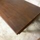 Table Art Déco 1930 en bois et laiton doré