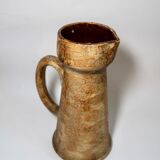 Vintage Saint Clément vase in beige ceramic