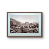 Amélie-les-Bains, vintage, photo print from 1935.