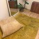 Handmade green apple wool rug, 1970s