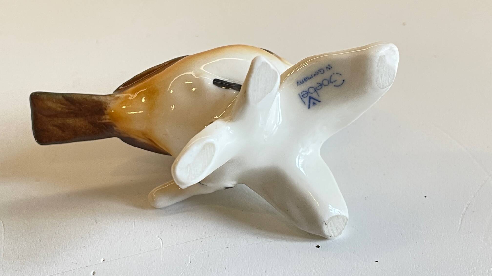 Small bird vintage german porcelain