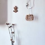 Vintage rattan suspension