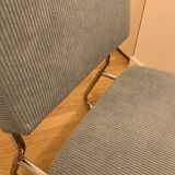 Restored chrome armchair