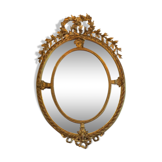 Mirror Louis XVI gilded 19th century 150x100cm