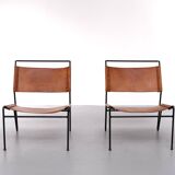 Chairs by A. Dolleman for Metz & Co., Netherlands, 1950s, Set of 2