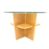 Scandinavian glass coffee table, Sweden, 1940