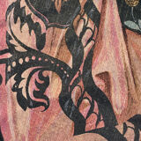 Vintage tapestry hand-screen printed in France