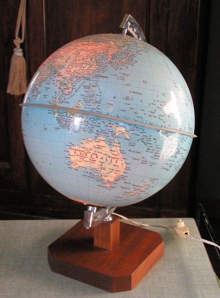 Luminous globe Taride 70s