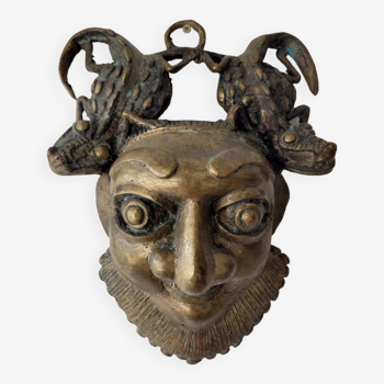 Bronze mask