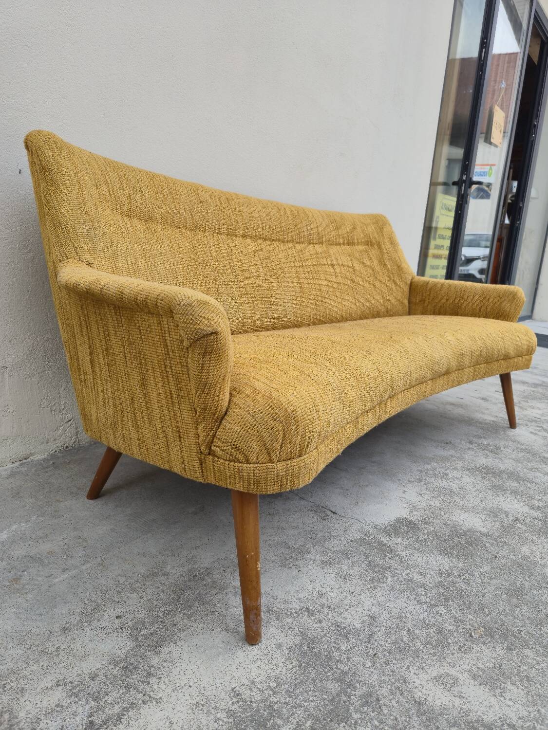 Vintage Danish Scandinavian style sofa 1950s