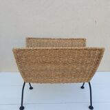 Vintage 60s magazine holder