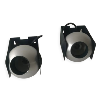 Pair of Lita Eyeball wall lamps