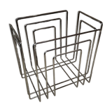 Porte-revue chromé par Willy Glaeser pour TMP, Suisse années 1970