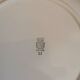 Plat creux Digoin, corbeille de fleurs