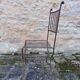 Set of handcrafted wrought iron chairs