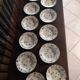 Porcelain bread/pastry plates