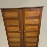 Vintage René Gabriel oak cabinet from the 60s