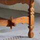 Vintage Danish brutalist oak & tile coffee table in the style of Henning Kjærnulf, 1960s