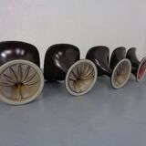 Orbit Chairs by Farner & Grunder for Herman Miller, 1970s, Set of 5