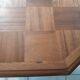 Old marquetry side table or games