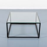 Coffee table of Italian architectural design of the 1960s