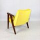 366 armchair in yellow velvet by Józef Chierowski, 1970s