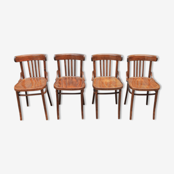 Set de 4 chaises bistrot