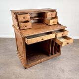 Solid oak shop counter