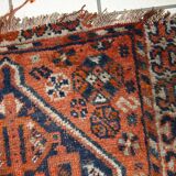 Tapis Antique Shiraz en Laine, Début du XXe Siècle, Élégance Historique