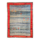 Handcrafted Persian Gabbeh Carpet Mid-20th Century