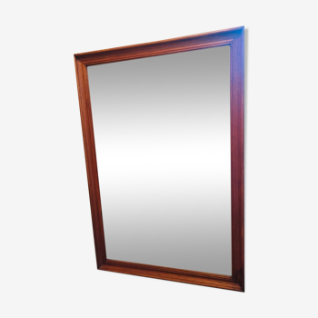 Miroir biseauté avec cadre breveté 100x69 cm