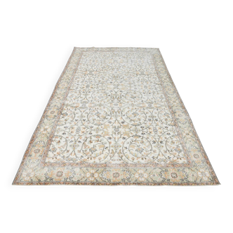 Soft Color Classic Oushak Vintage Rug, 180x290 Cm