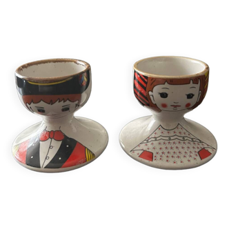 Pair of egg cups 1970