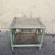 Small bamboo side table