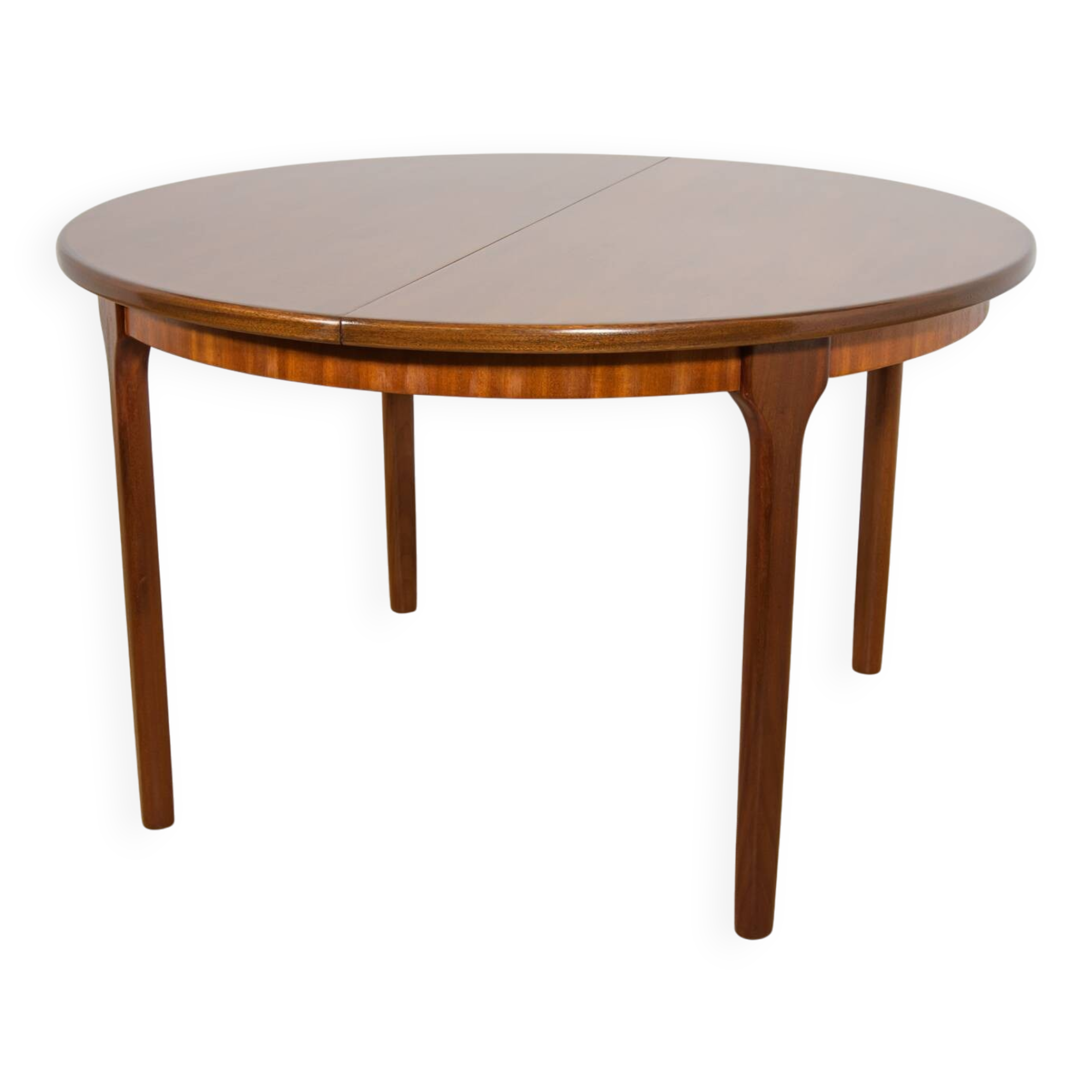 Mid-Century Round Extendable Dining Table from McIntosh, United Knigdom, 19