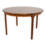 Mid-Century Round Extendable Dining Table from McIntosh, United Knigdom, 19