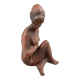 Ceramic Woman Figure, 1982, Czechoslovakia