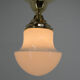 Art nouveau flush mount, 1910s, restored