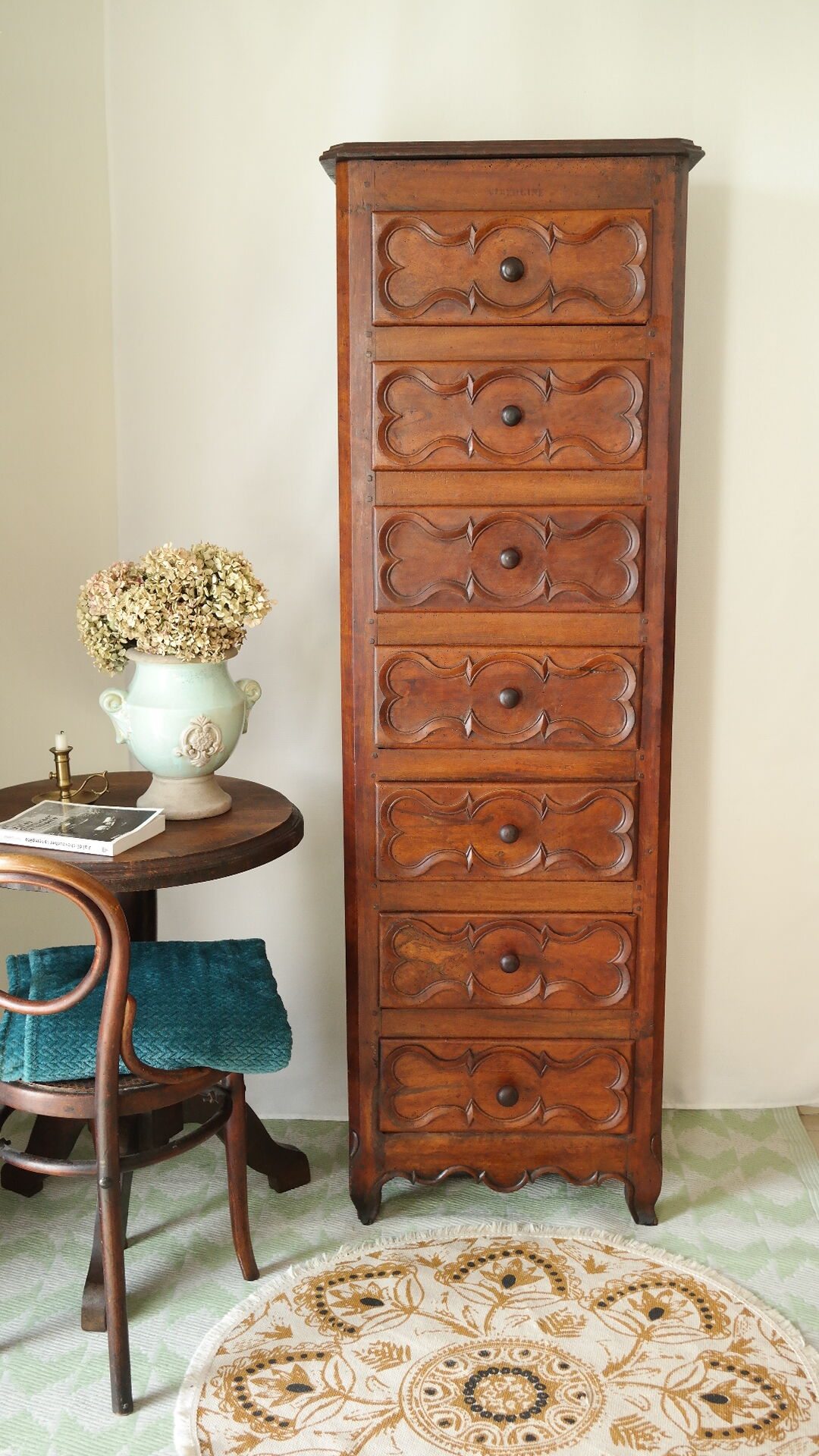 Artisanal walnut dresser late nineteenth early twentieth century
