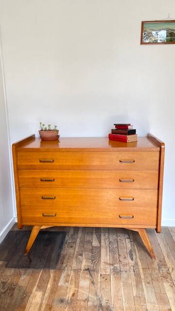 COMMODE Pieds Compas VINTAGE