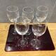 Series of glasses engraved in crystal wheat ears 5 glasses water and 5 glasses of wine