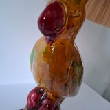 Zoomorphic ceramic lamp