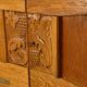 Art Deco solid oak sideboard by Henri Bonjour 1930s