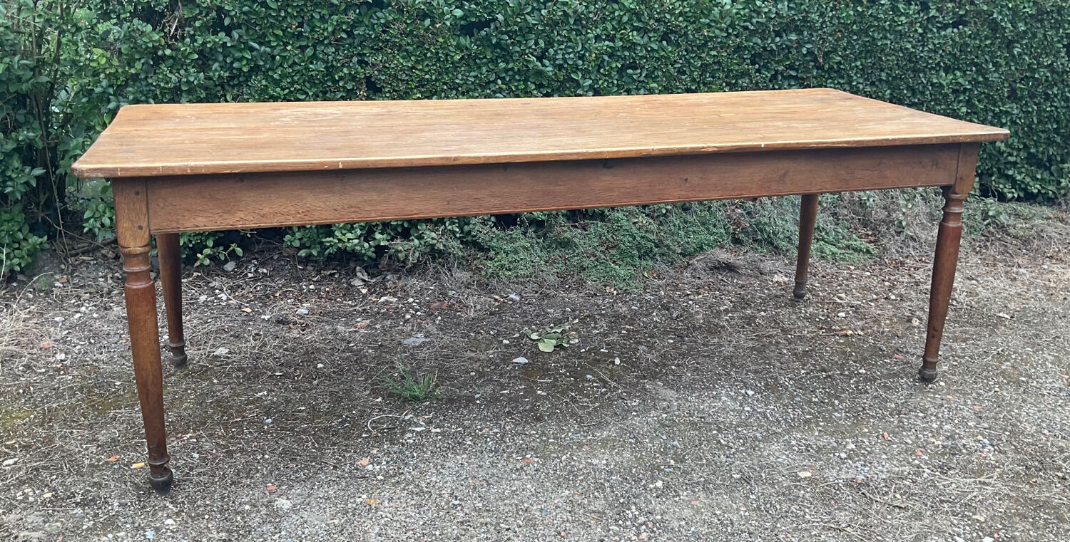 Old farm table 220x80cm