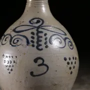 Westerwald stoneware jug with number 3 and bunches of grapes – 18th/19th c.