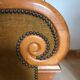 Fauteuil Bergère en acajou style Restauration époque fin XIXe